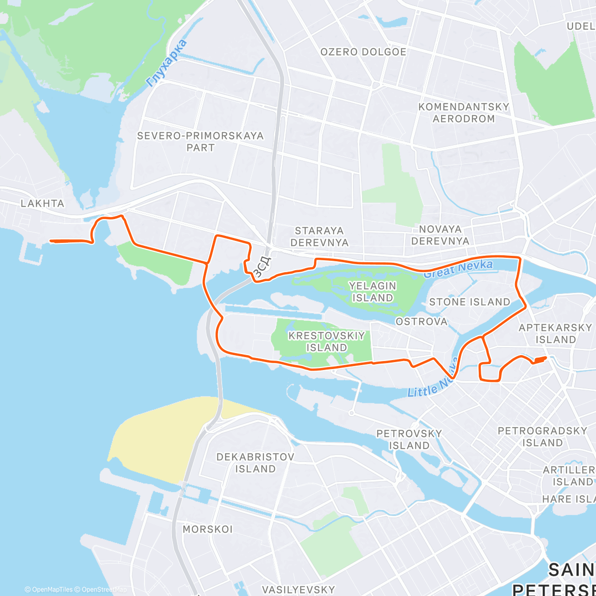 Map of the activity, diehard morning rink edition