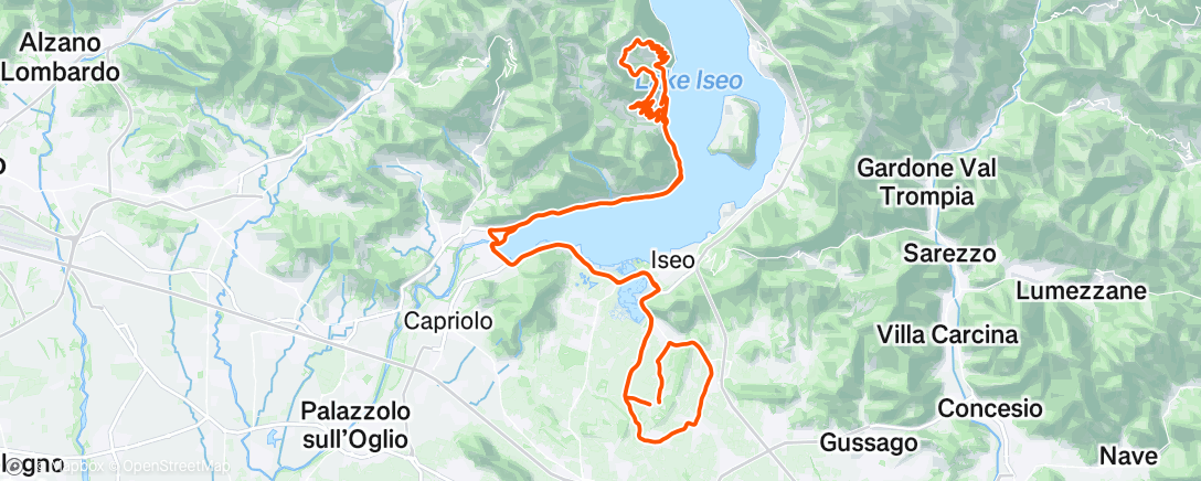 Map of the activity, Endurance 👊🏻 
Last training at home 😍