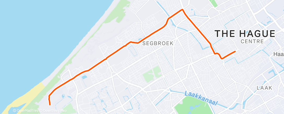 Карта физической активности (Lunch Ride)