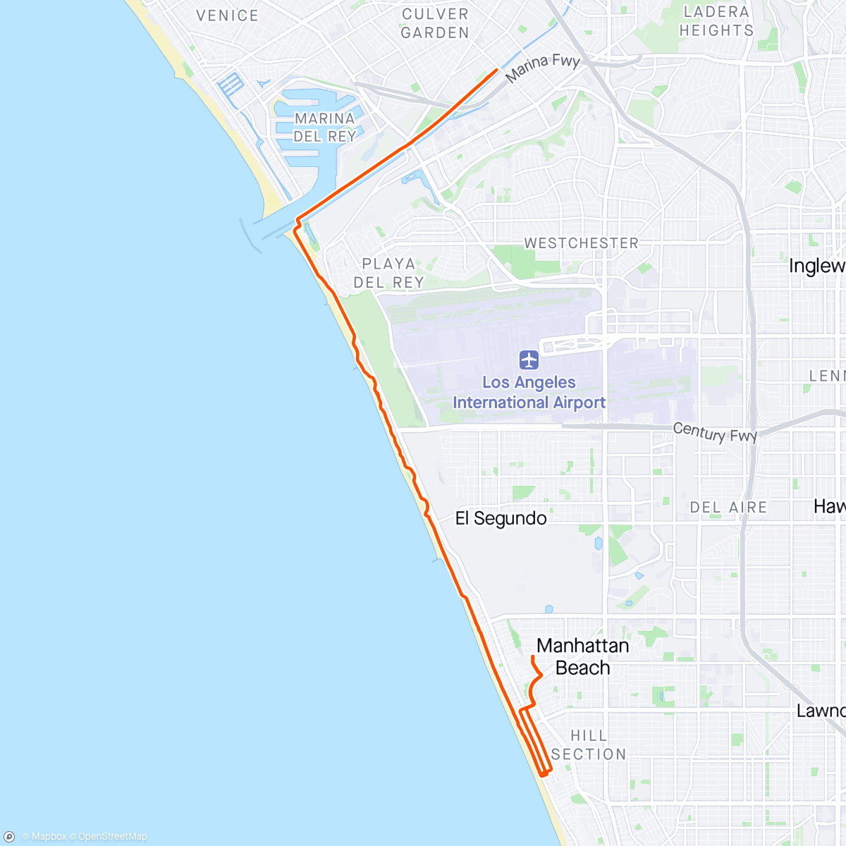 Map of the activity, The "I left my heart rate monitor strap in Virginia" ride