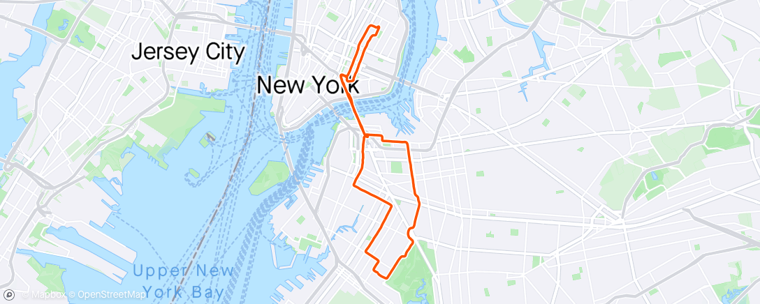 Map of the activity, To/From Happy Hour