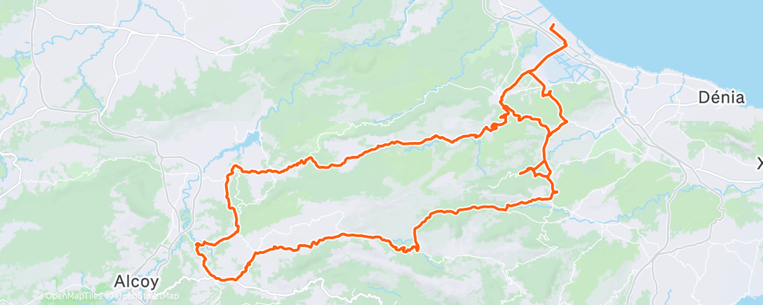 Map of the activity, Group 1