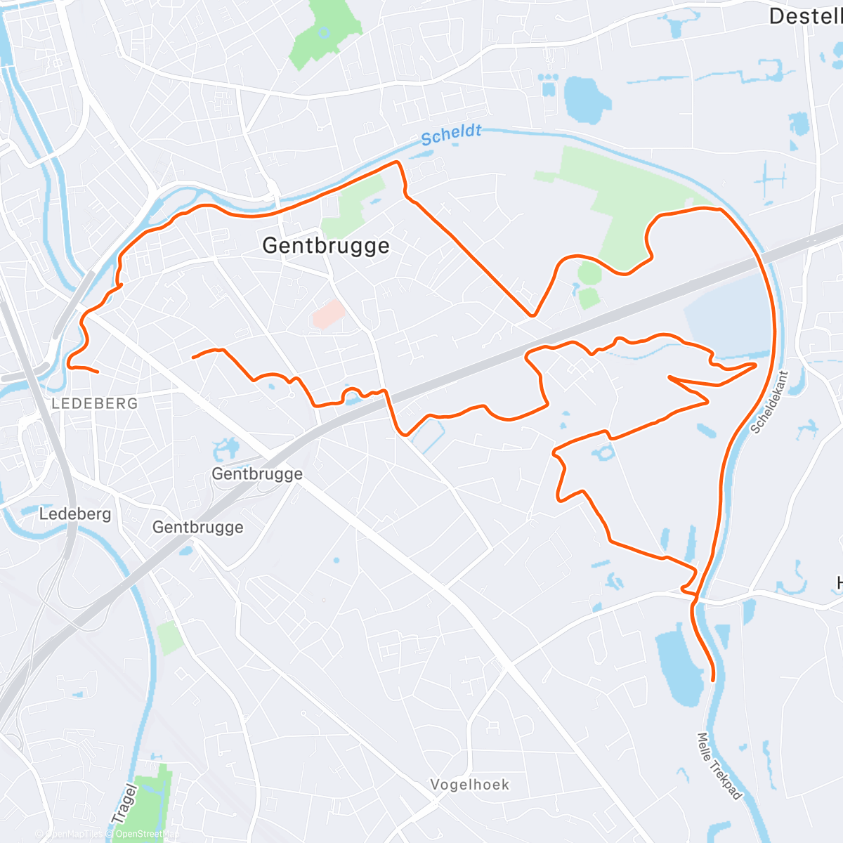 Map of the activity, Summer(s)miles