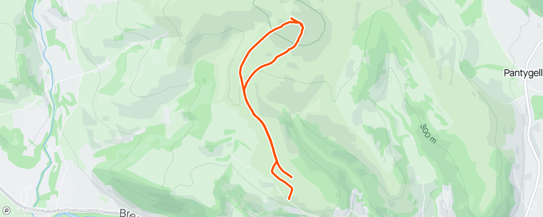 Map of the activity, Sugar Loaf