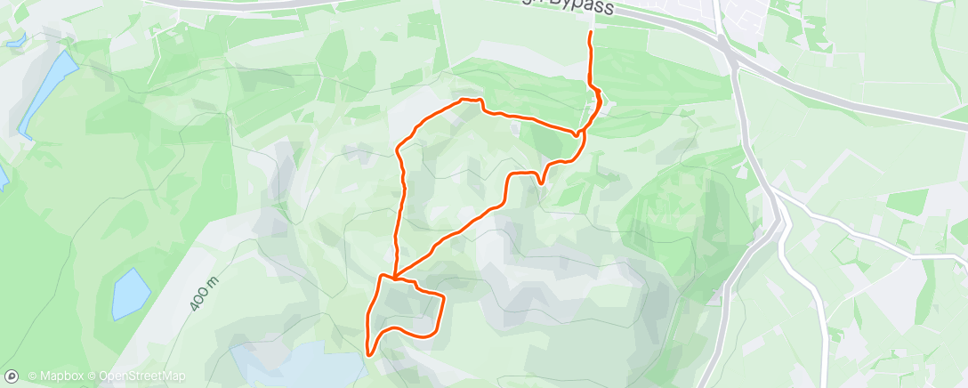 Map of the activity, Two-Faced-Allermuir - Handicap - 52mins 16 seconds