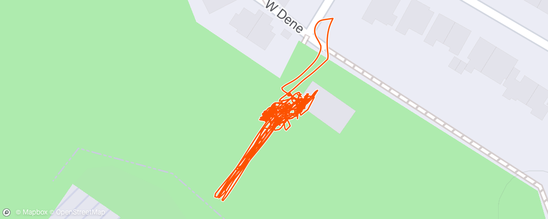 Map of the activity, Brizfit Bootcamp with Fran