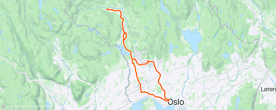 Map of the activity, Jobb + Sørken