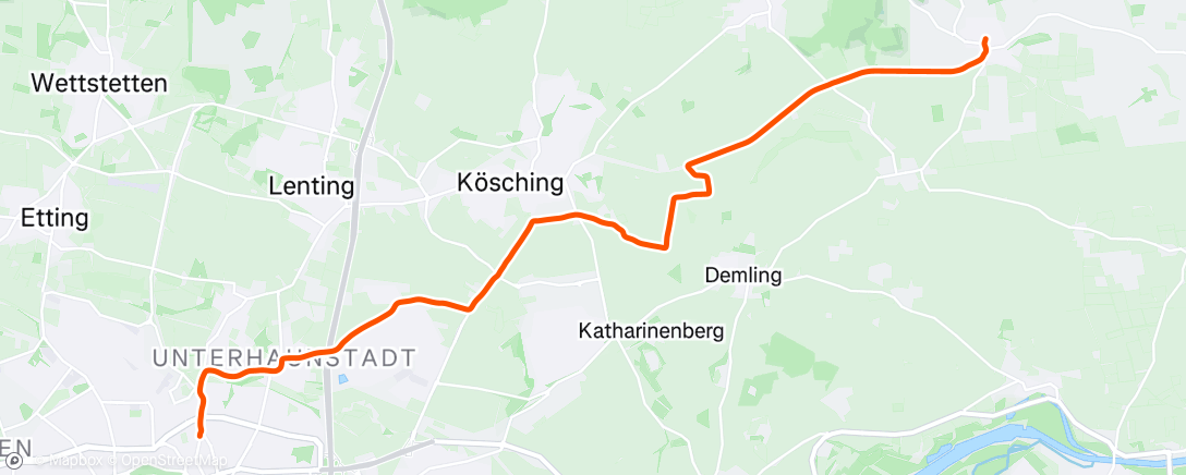 Map of the activity, Vom Zug