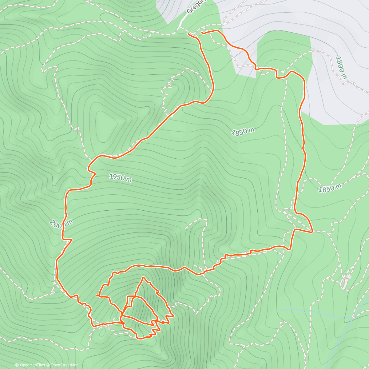 Map of the activity, 1st DEF -> Bakers -> Ata-Zag