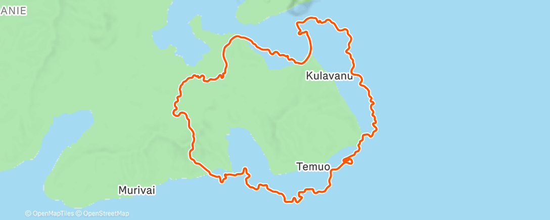 Mappa dell'attività Zwift - Sugar Cookie in Watopia