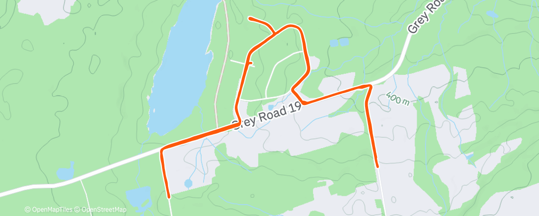 Map of the activity, Controlled & Go!