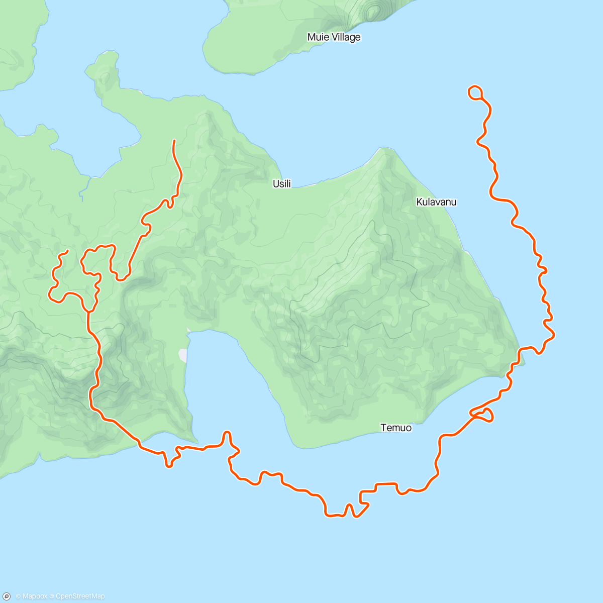 Karte der Aktivität „Zwift - Coast Crusher in Watopia”