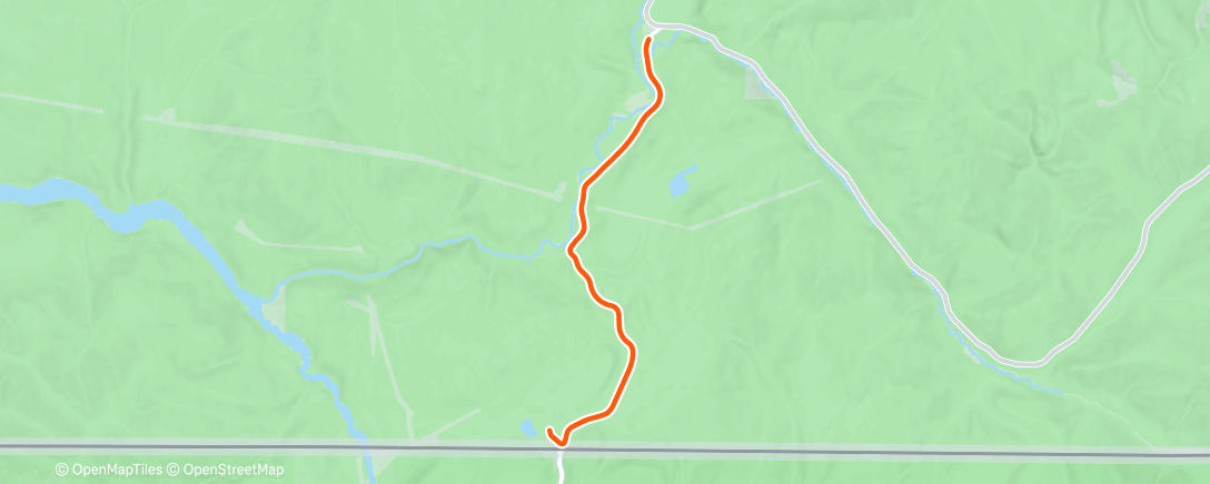 Map of the activity, Kinomap - To the Nelway border crossing