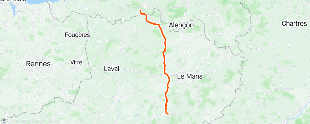Mappa dell'attività To La Flèche