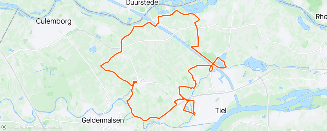 Map of the activity, Lunch Ride 🚵
