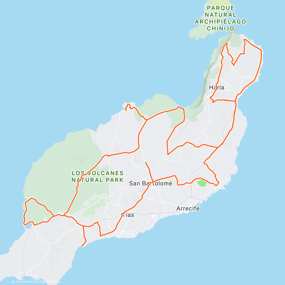 Map of the activity, Lanza Lap🗾🇮🇨🫶🏻