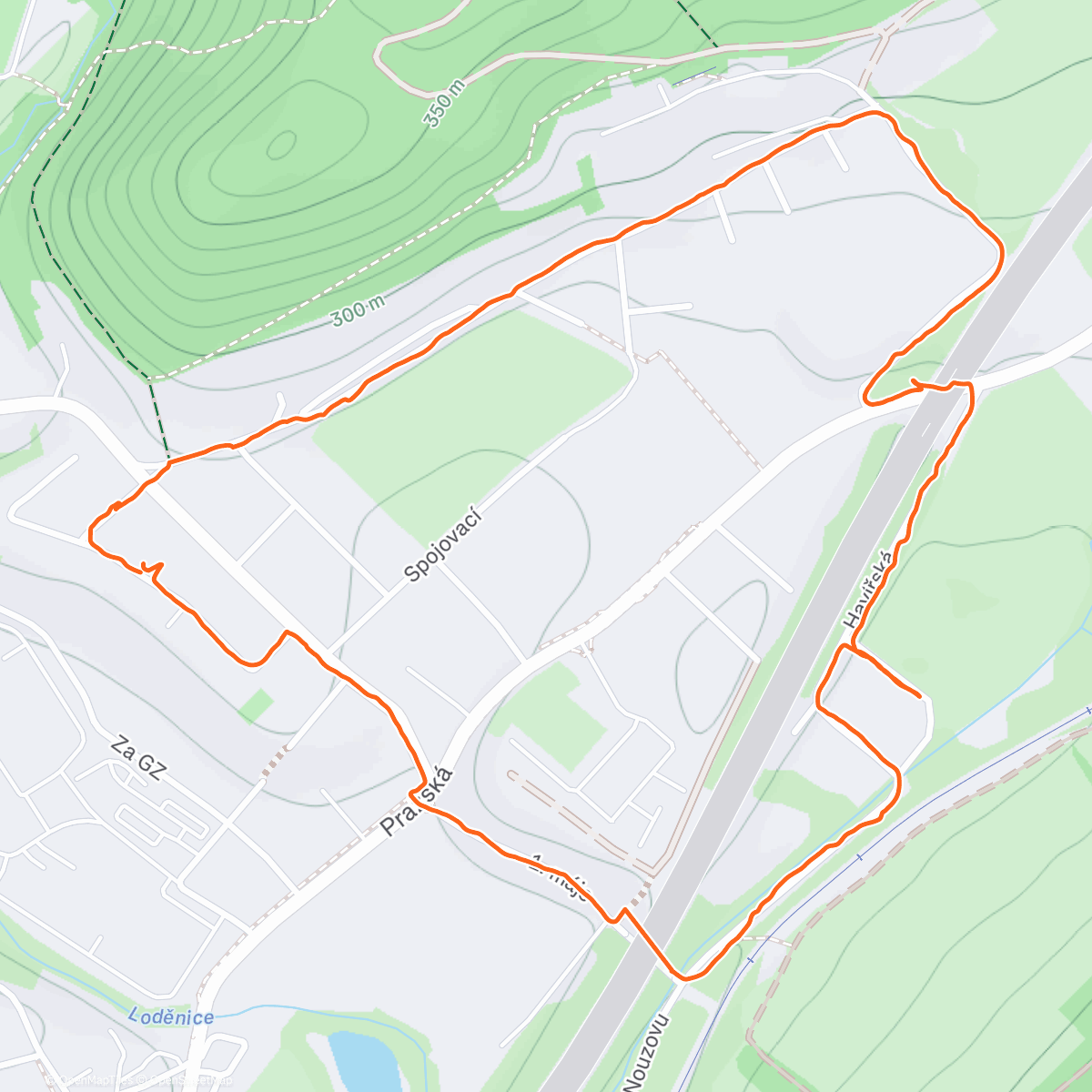 Map of the activity, Na chvilku s 🐕