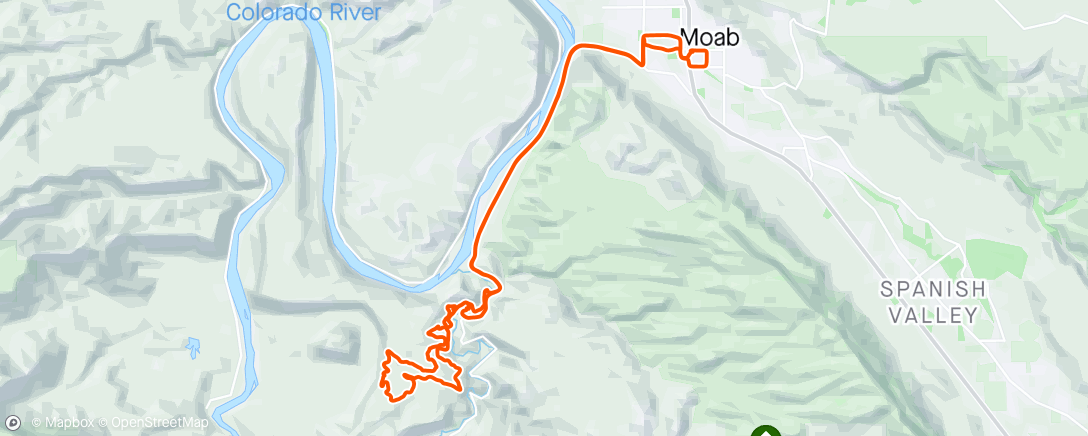 Map of the activity, Ahabical