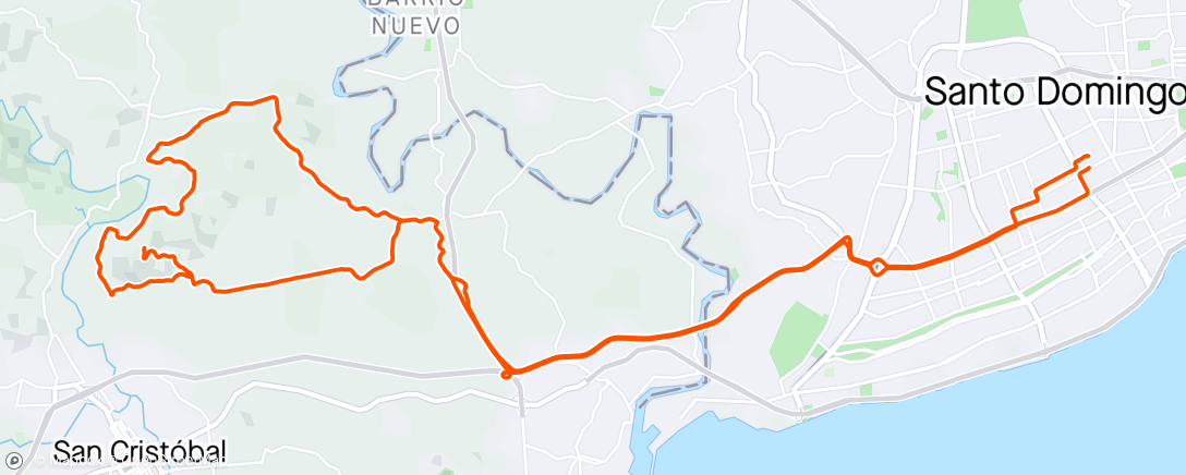 Map of the activity, SD - Enviado - Santa Maria - Palito - Pollito - SD