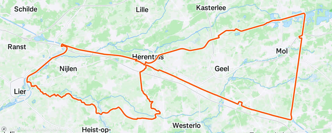 Map of the activity, Aprilse grillen in juni 😵‍💫