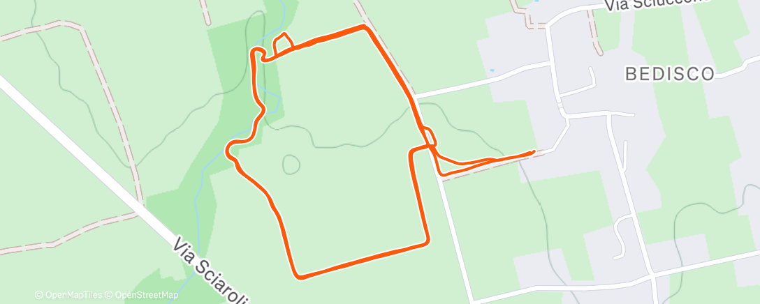 Map of the activity, Risc