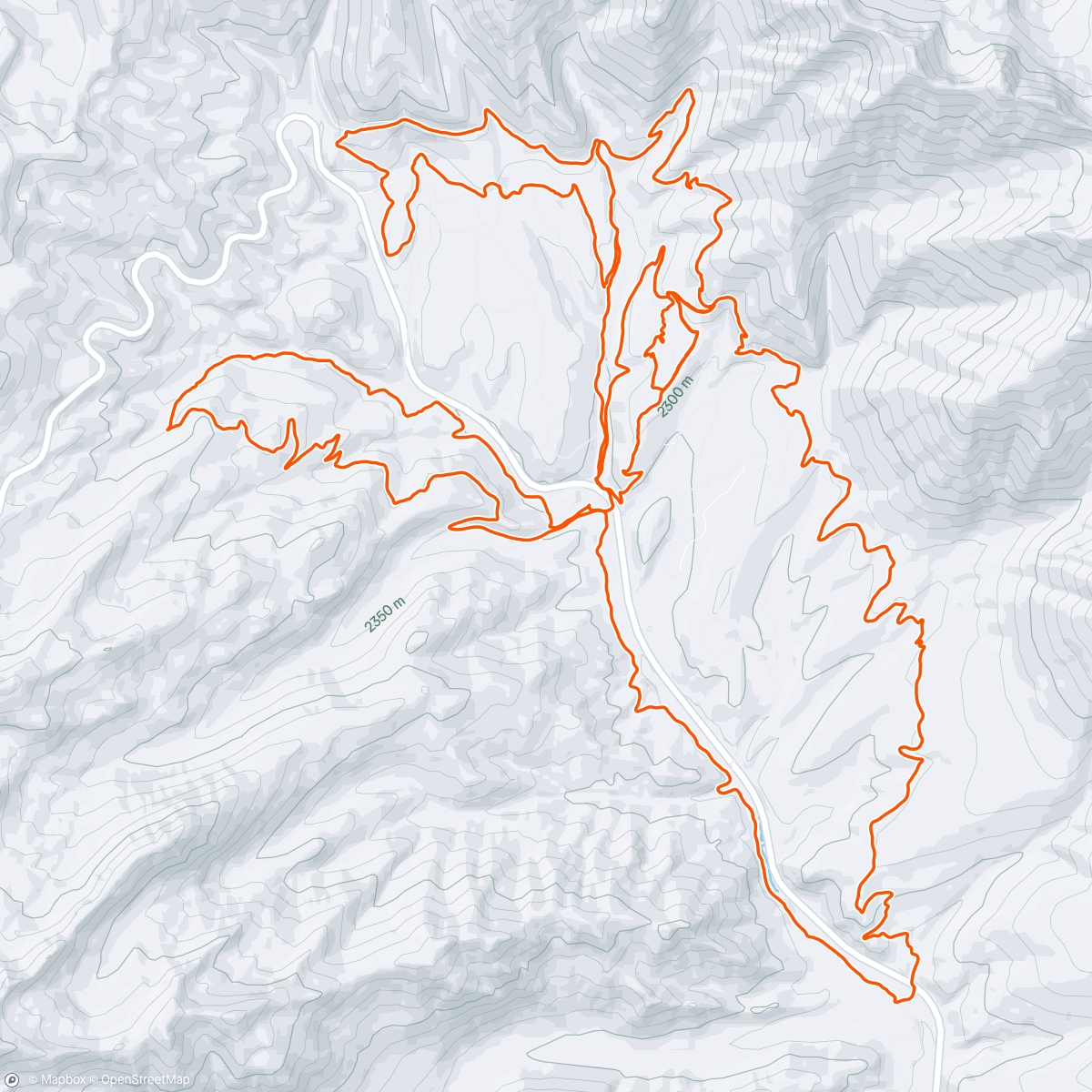 Map of the activity, Morning Ride