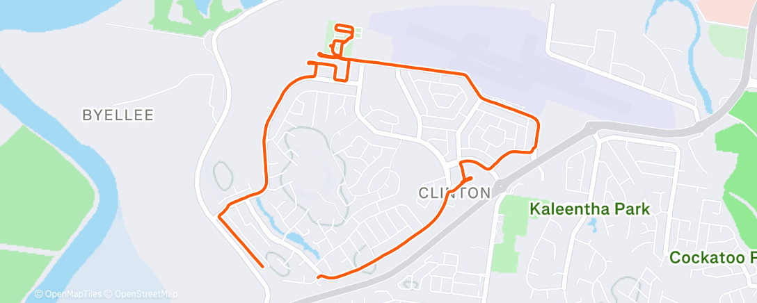 Map of the activity, Morning E-Bike Ride