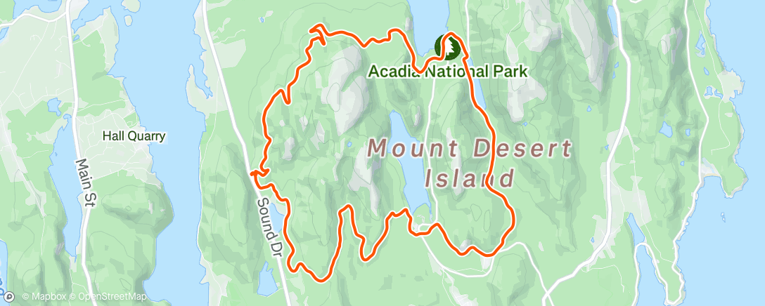 Map of the activity, CR