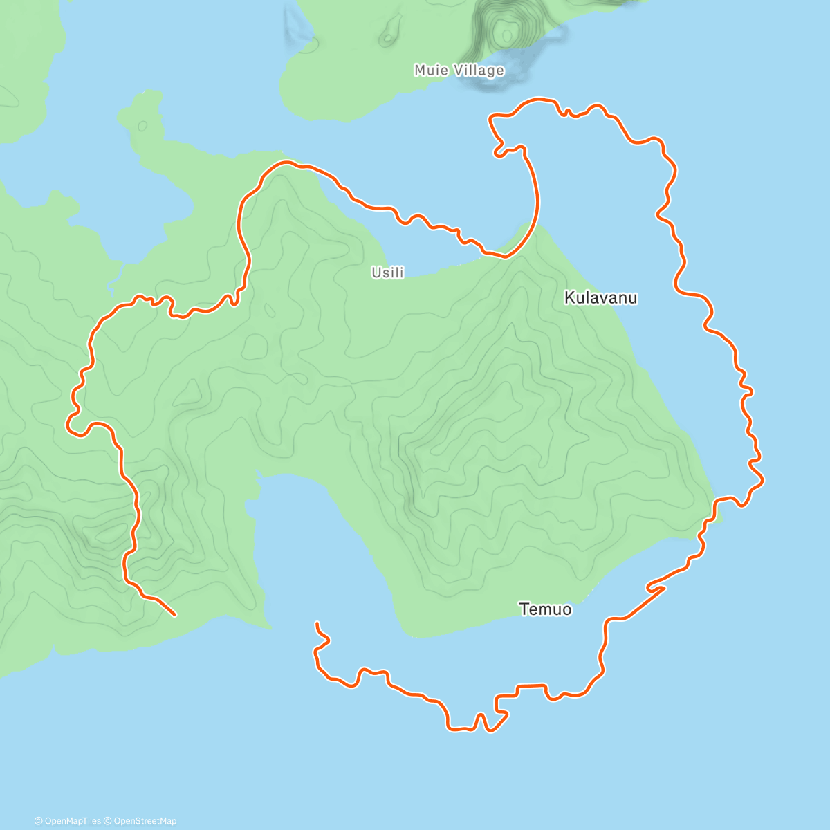 アクティビティ「Zwift - Sugar Cookie in Watopia」の地図