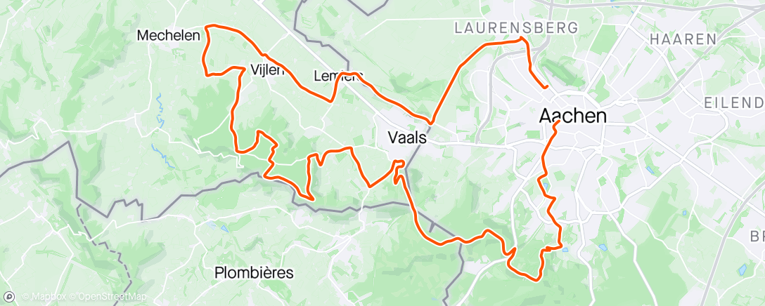 Map of the activity, Graveln mit Martin 🚴🏻‍♂️🚴🏼‍♀️