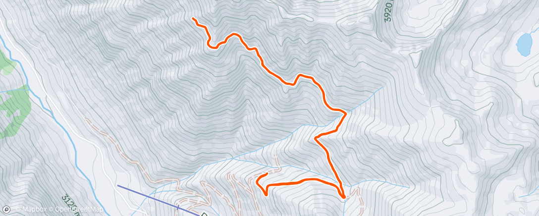 Map of the activity, Hundred boarding house