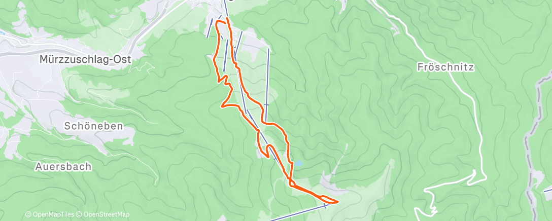 Карта физической активности (Stuhleck)