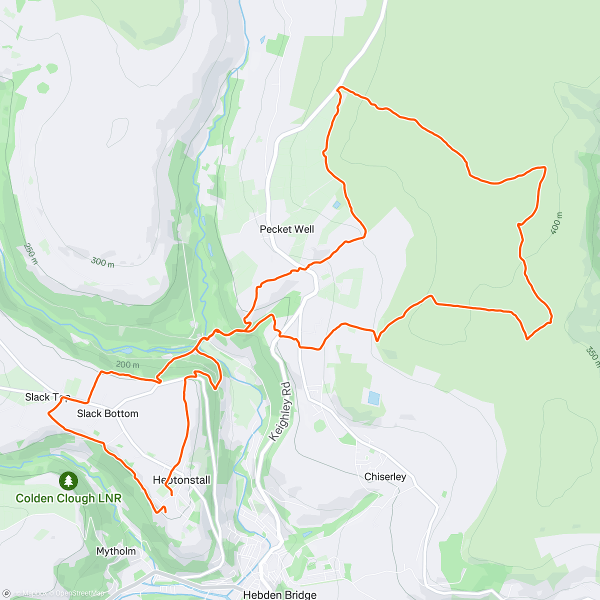 Map of the activity, Still Borrowdaled…