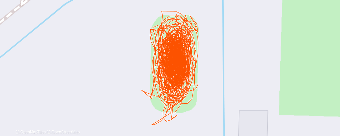 Map of the activity, Afternoon Ice Skate