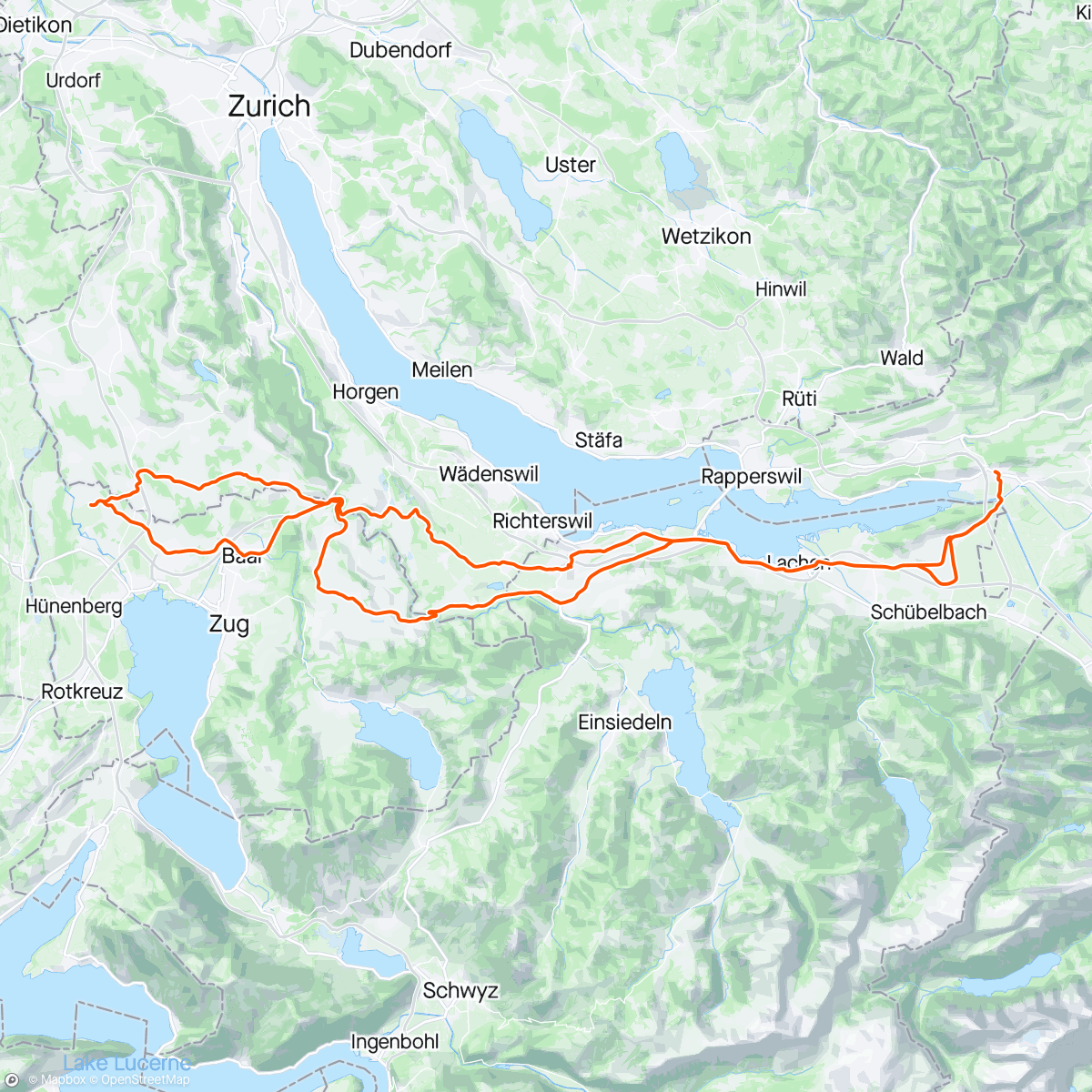 Mappa dell'attività Uzna Hagedorn u zrügg, mit Stephan