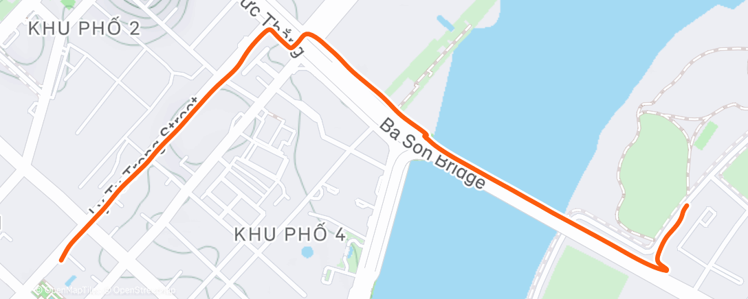 Карта физической активности (Morning Walk)