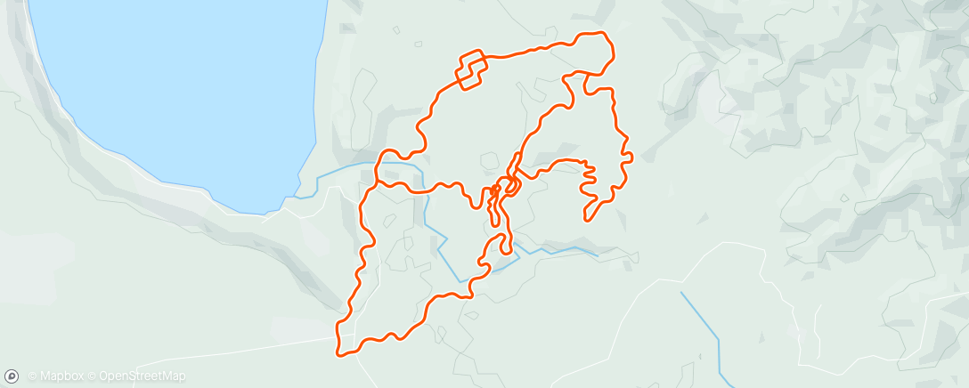 Map of the activity, Zwift - What Goes Up, Must Come Down in Makuri Islands
