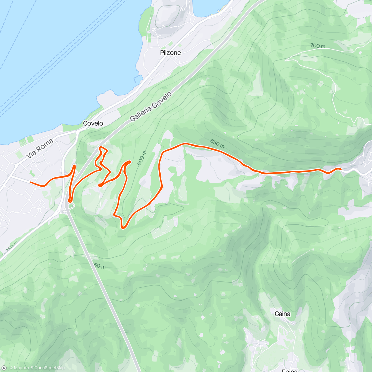 Map of the activity, ROUVY - Passo dei Tre Termini from Iseo | Lombardy | Italy