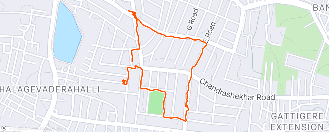 Map of the activity, 🚶🏼‍♂️