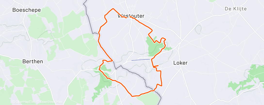 Карта физической активности (Morning Run)