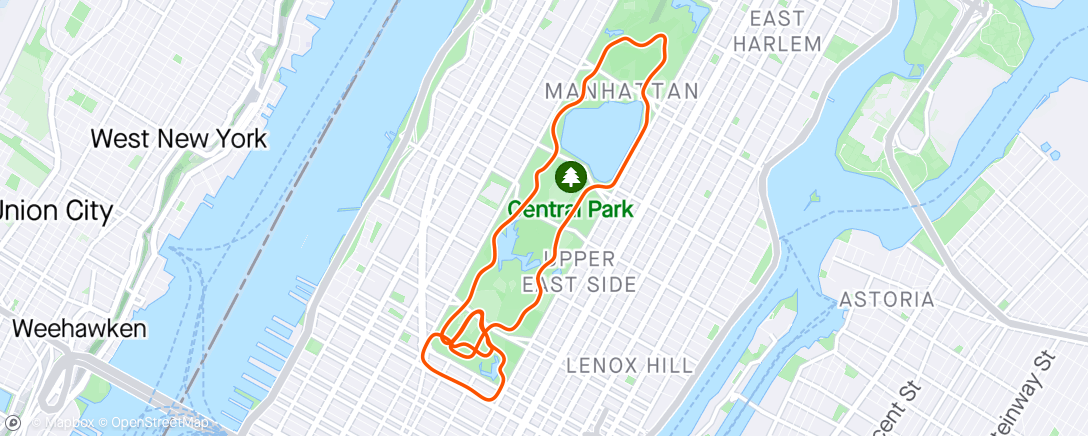 Map of the activity, Zwift - Endurance #1 in New York