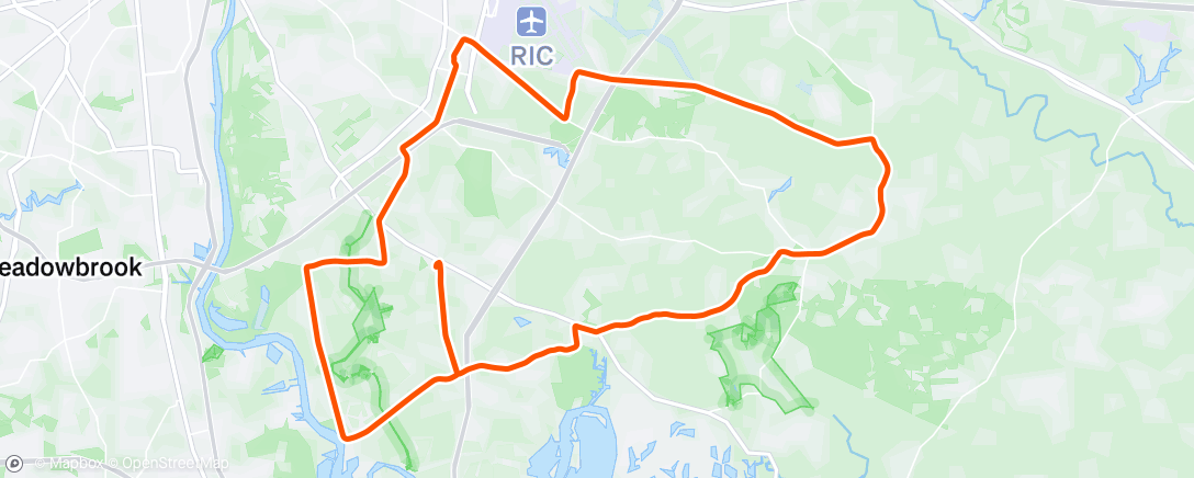 Map of the activity, RABA Portabella ride