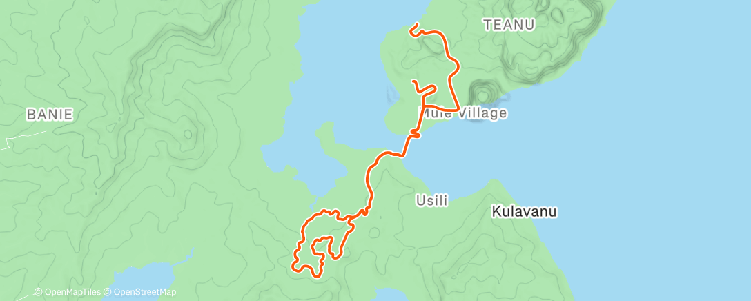 Карта физической активности (Group Workout: RCC Global Club Ride (E) on Road to Ruins in Watopia)