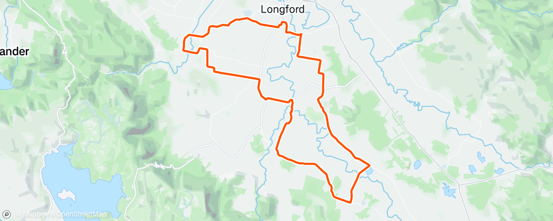 Mappa dell'attività Morning Ride