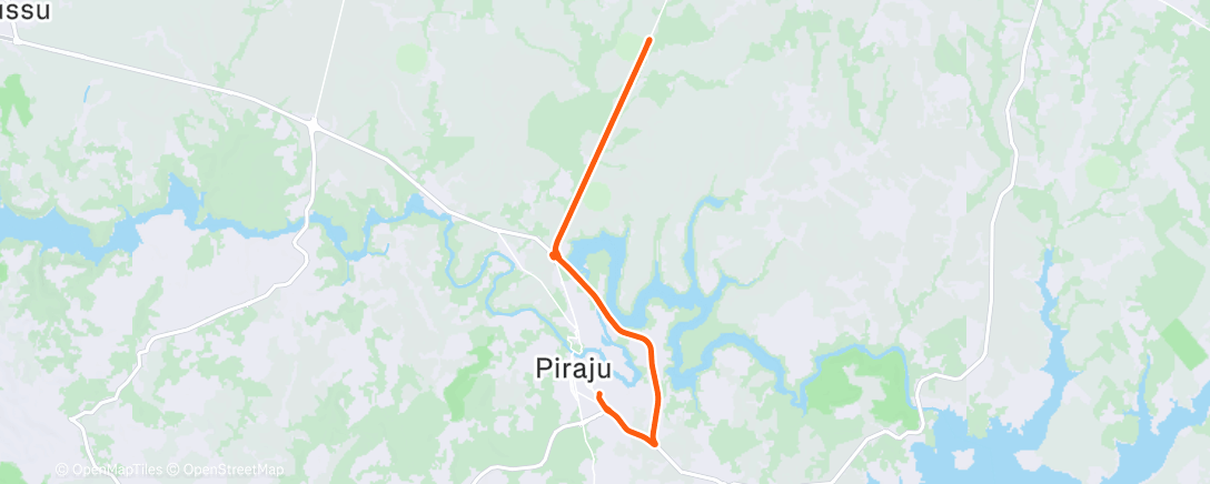 Map of the activity, Faz. Do Estado