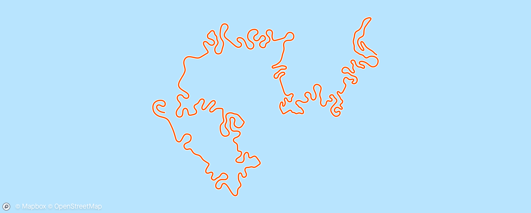 Map of the activity, MyWhoosh - Segment Slayer