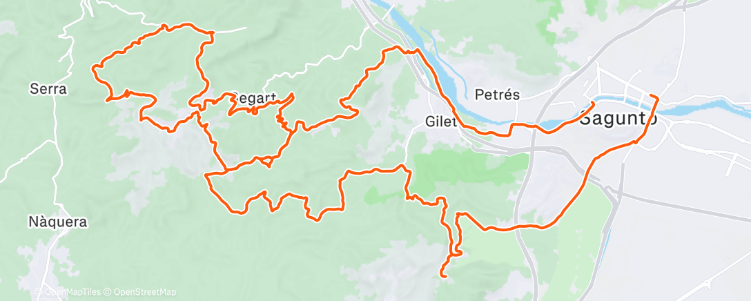 Map of the activity, Waterproof