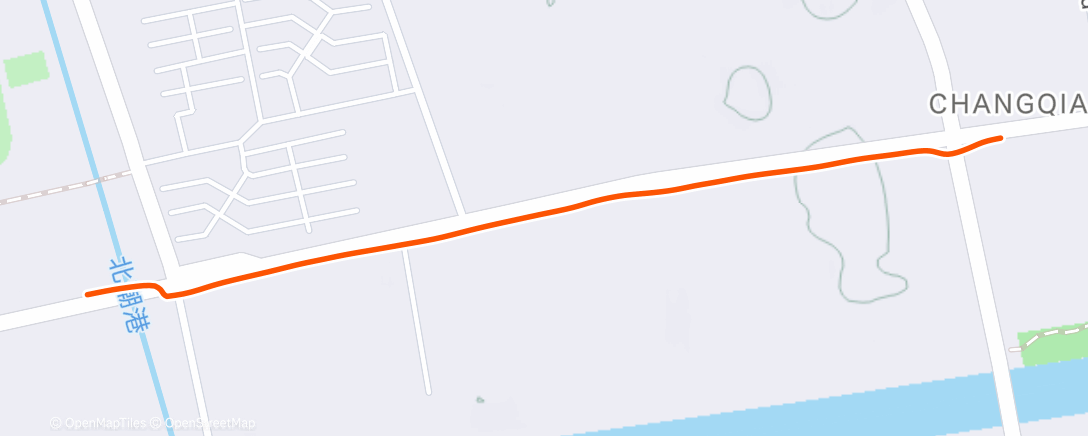 Map of the activity, 晚间行走