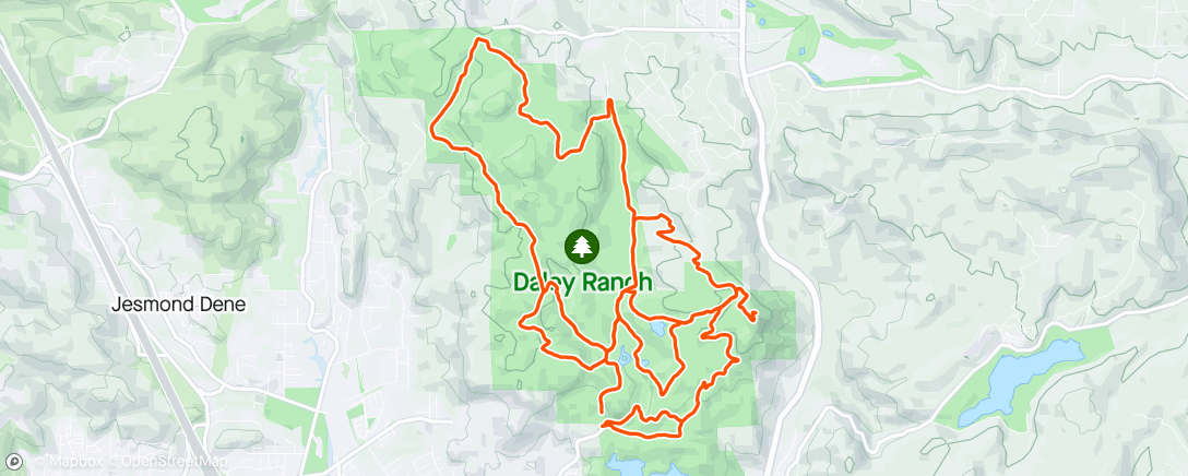 Map of the activity, Daley fun