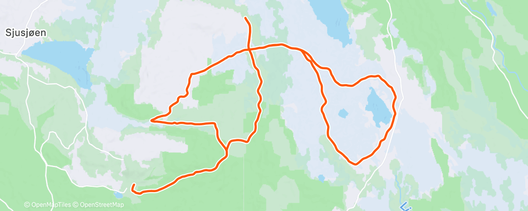 Карта физической активности (Du côté de Ljøsheim)